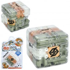 3D-лабиринт куб-головоломка BabyToys YDX035 с шариком 8см