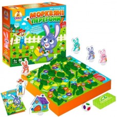 Игра настольная Vladi Toys маршрутная. Морковная гонка. VT8055-33 Размер: 260 x 60 x 260 мм