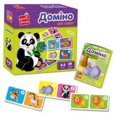 Игра развивающая Vladi Toys. Домино. "Зоопарк". VT2100-07 Игра развивающая Vladi Toys. Домино. "Зоопарк". VT2100-07