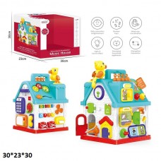 Развивающий домик BabyToys 244 с музыкой и светом
