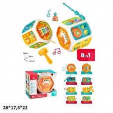 Развивающий сортер-куб BabyToys 990 с музыкой и светом