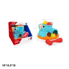 Развивающая игрушка слоненок HE0283 с молоточком