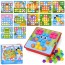 Мозаика детская BabyToys YG898-6 46 деталей животные