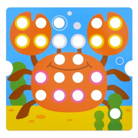 Мозаика детская BabyToys YG898-6 46 деталей животные Мозаика детская BabyToys YG898-6 46 деталей животные