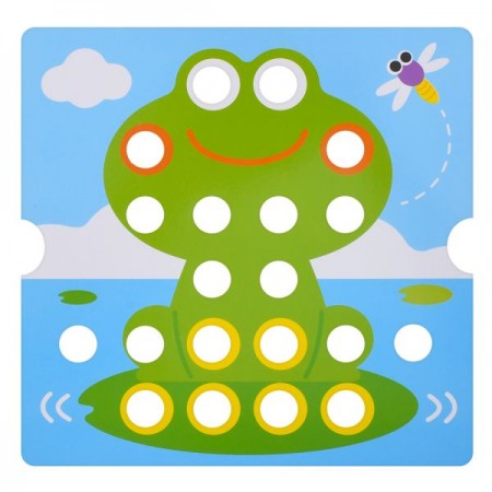 Мозаика детская BabyToys YG898-6 46 деталей животные Мозаика детская BabyToys YG898-6 46 деталей животные