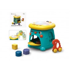 Развивающий куб сортер BabyToys со звуком и мелодией Развивающий куб сортер BabyToys со звуком и мелодией