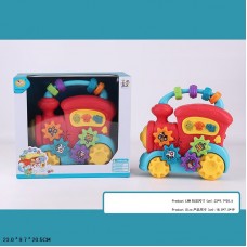 Детский поезд BabyToys 855-159A с музыкой и светом Детский поезд BabyToys 855-159A с музыкой и светом