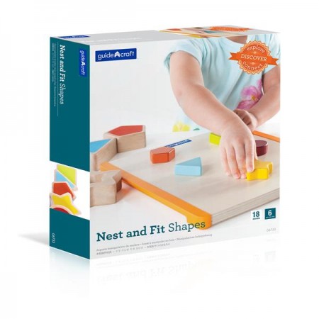 Рамка-вкладиш Guidecraft Manipulatives Фігури G6733 Рамка-вкладиш Guidecraft Manipulatives Фігури G6733