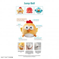 Прыгающий шар BabyToys BT0500 с музыкой и вибрацией