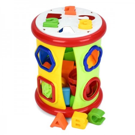Сортер BabyToys 1621A з буквами і цифрами 22см Сортер BabyToys 1621A з буквами і цифрами 22см