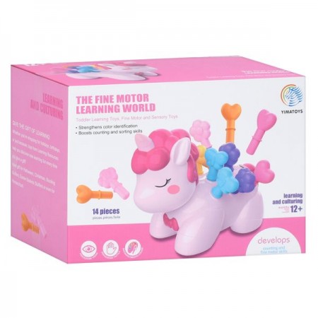 Сортер пони BabyToys 8819, 21см, 12 деталей Сортер пони BabyToys 8819, 21см, 12 деталей