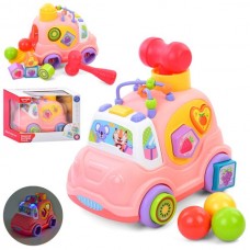 Сортер машина BabyToys HE0548 со светом и музыкой