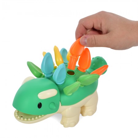 Сортер динозавр BabyToys XQS2055A с подвижными деталями Сортер динозавр BabyToys XQS2055A с подвижными деталями