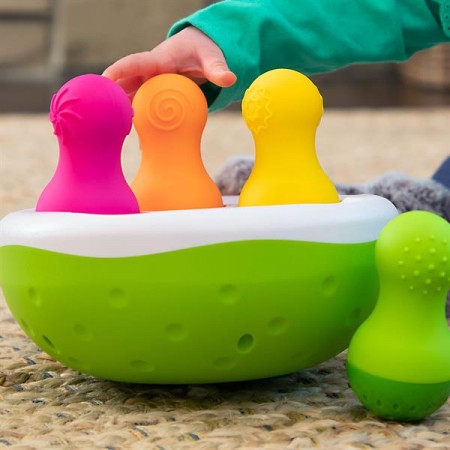 Сортер-балансир Fat Brain Toys Spinny Pins Неваляшки F248ML Сортер-балансир Fat Brain Toys Spinny Pins Неваляшки F248ML