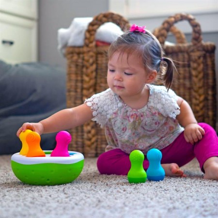 Сортер-балансир Fat Brain Toys Spinny Pins Неваляшки F248ML Сортер-балансир Fat Brain Toys Spinny Pins Неваляшки F248ML