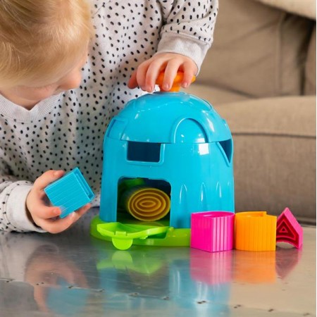 Сортер Фабрика форм Fat Brain Toys Shape Factory FA267-1 Сортер Фабрика форм Fat Brain Toys Shape Factory FA267-1