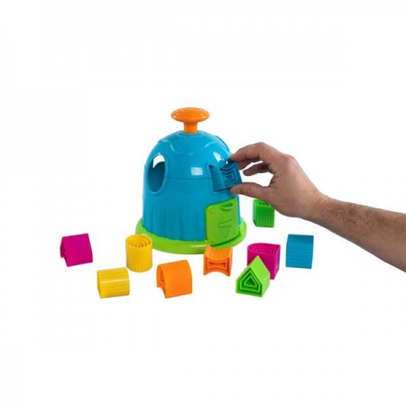 Сортер Фабрика форм Fat Brain Toys Shape Factory FA267-1 Сортер Фабрика форм Fat Brain Toys Shape Factory FA267-1