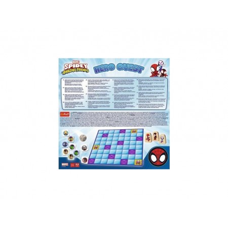 Настольная игра Квесты для героя, Дисней Человек паук, Trefl 02436
