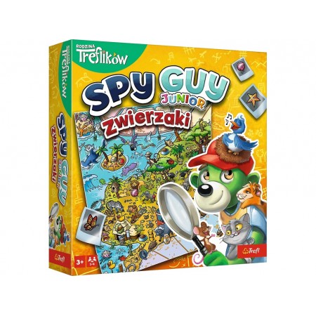 Настольная игра Trefl Spy Guy Животные 03043 Настольная игра Trefl Spy Guy Животные 03043