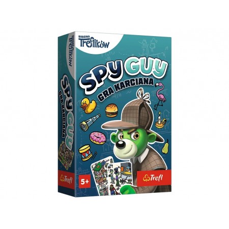 Настольная игра Trefl Spy Guy Карточная игра 03045 Настольная игра Trefl Spy Guy Карточная игра 03045
