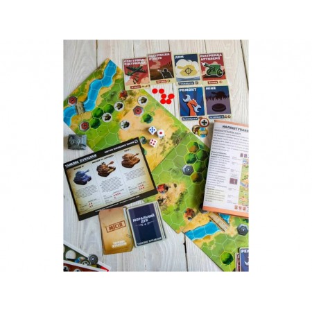 Настольная игра Танковое столкновение, Ranok Creative 10120201У