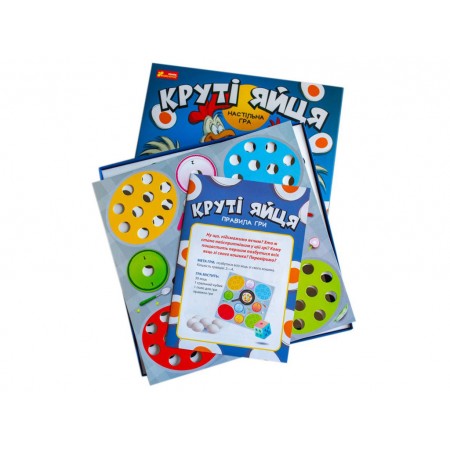 Настольная игра "Крутые яйца", Ranok Creative 10120222У Настольная игра "Крутые яйца", Ranok Creative 10120222У