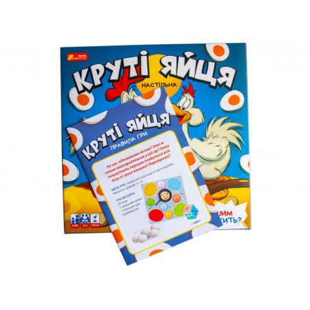 Настольная игра "Крутые яйца", Ranok Creative 10120222У Настольная игра "Крутые яйца", Ranok Creative 10120222У