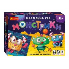 Настольная игра "Монстрики", 6+, Ranok Creative 12120077У