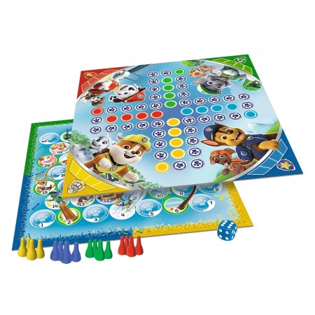 Настольная игра Trefl Paw Patrol Лудо Щенки гонки 1896 Настольная игра Trefl Paw Patrol Лудо Щенки гонки 1896