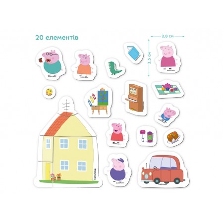 Магнитный Дом Мечты Peppa Pig, DoDo 200615