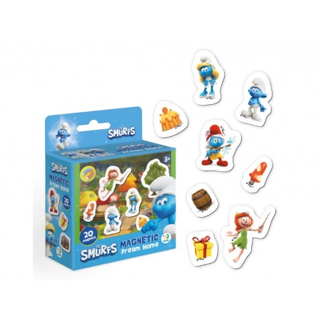 Магнитный Дом Мечты The Smurfs, Коттедж Смурфетти, DoDo 200618 Магнитный Дом Мечты The Smurfs, Коттедж Смурфетти, DoDo 200618