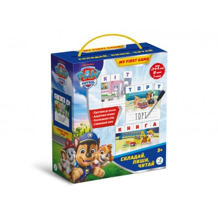 Навчальна гра Paw Patrol Складай, пиши, читай, DoDo 200622 Навчальна гра Paw Patrol Складай, пиши, читай, DoDo 200622