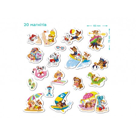 Набір магнітів Paw Patrol, Сонячний настрій, DoDo 200666 Набір магнітів Paw Patrol, Сонячний настрій, DoDo 200666