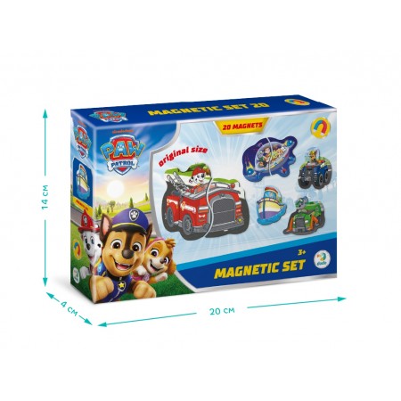 Набір магнітів Paw Patrol, Дорожні пригоди, DoDo 200667 Набір магнітів Paw Patrol, Дорожні пригоди, DoDo 200667