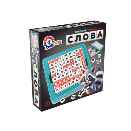 Настольная игра Слова, Технок 2963 Настольная игра Слова, Технок 2963