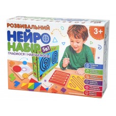 Обучающая игра Нейро набор 5 в 1, развитие моторики и логики, Enotik 3-067 Обучающая игра Нейро набор 5 в 1, развитие моторики и логики, Enotik 3-067