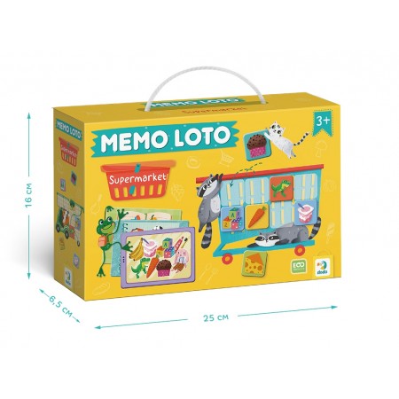 Мемо Лото Супермаркет, DoDo 301228 Мемо Лото Супермаркет, DoDo 301228