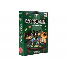 Настольная игра логическая "Кошачий покер", 36 карт, Strateg 30940 Настольная игра логическая "Кошачий покер", 36 карт, Strateg 30940
