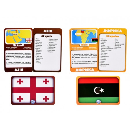 Настольная игра учебная Страны мира, карты и викторина, Strateg 30952