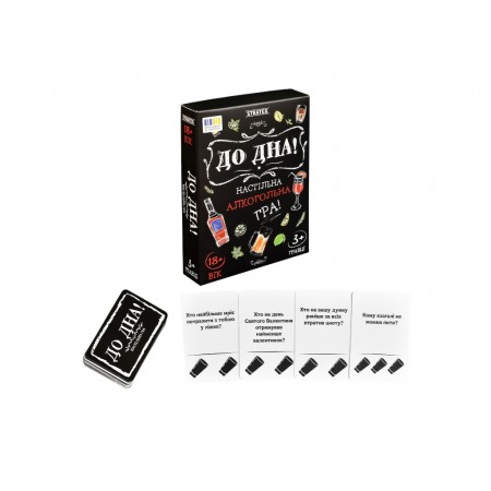 Настольная игра "До дна!", для компании 30971, 18+, Strateg Настольная игра "До дна!", для компании 30971, 18+, Strateg