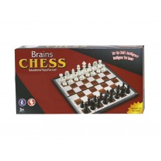 Шахи магнітні Brains Chess 27 см, з магнітом, складана дошка 9088-8608 Шахи магнітні Brains Chess 27 см, з магнітом, складана дошка 9088-8608