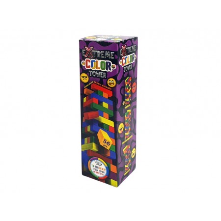 Развивающая настольная игра EXTREME COLOR TOWER, Danko Toys