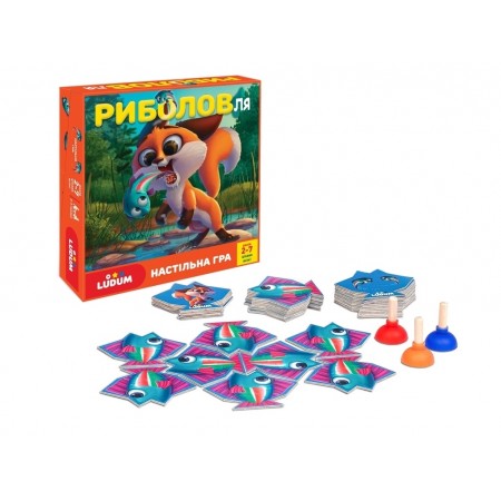 Игра настольная Рыбалка Ludum LD1049-54 Игра настольная Рыбалка Ludum LD1049-54