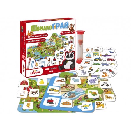 Гра настільна ШвидкоГрай Ludum LD1049-57 Гра настільна ШвидкоГрай Ludum LD1049-57