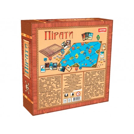Настольная игра Пираты Artos Games 4820130620826 Настольная игра Пираты Artos Games 4820130620826
