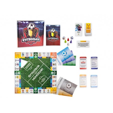 Настольная игра Футбольная монополия Strateg 00716 Настольная игра Футбольная монополия Strateg 00716