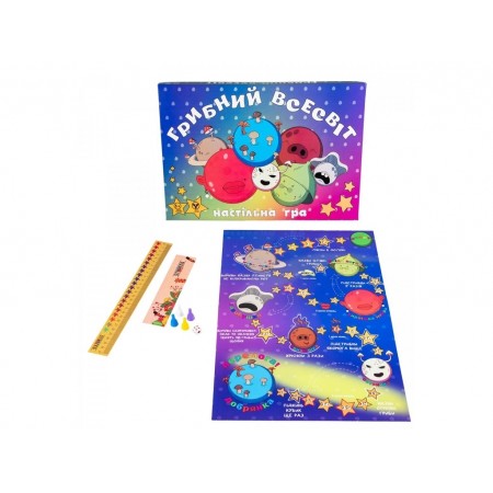 Настольная игра Грибная вселенная Strateg 30337