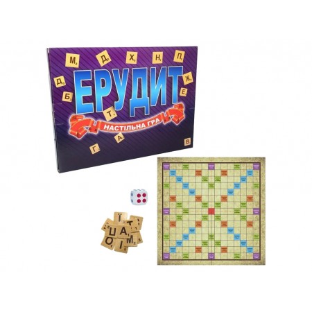 Настольная игра Эрудит Strateg 30451