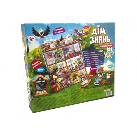 Настольная игра Дом знаний Strateg 30454 Настольная игра Дом знаний Strateg 30454