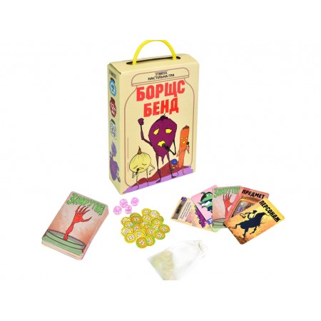 Настольная игра Борщс Бенд Strateg 30474 Настольная игра Борщс Бенд Strateg 30474